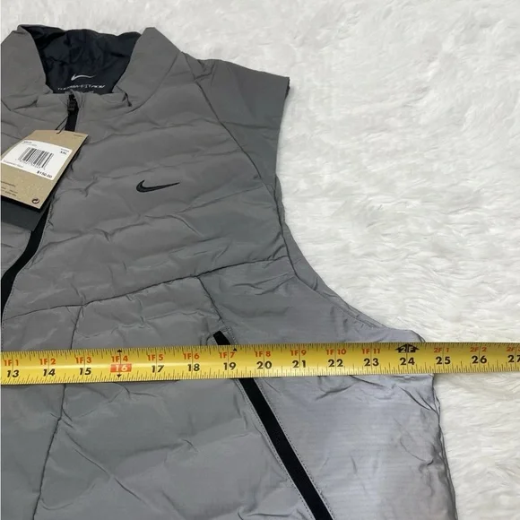 Nike Therma-Fit ADV Reflective Silver Running Vest Mens Size XXL 2XL FZ1131 New - Picture 13 of 14